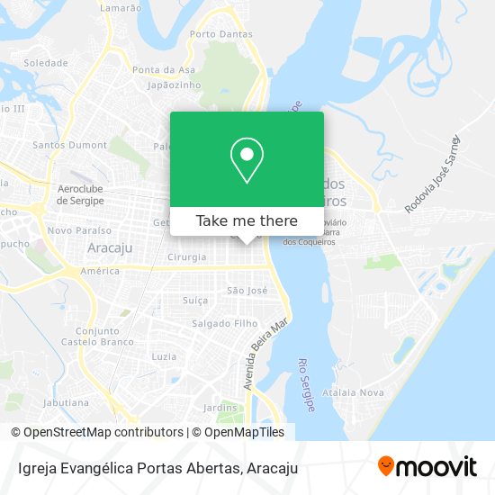 Igreja Evangélica Portas Abertas map