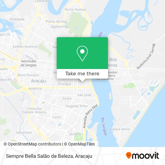 Sempre Bella Salão de Beleza map