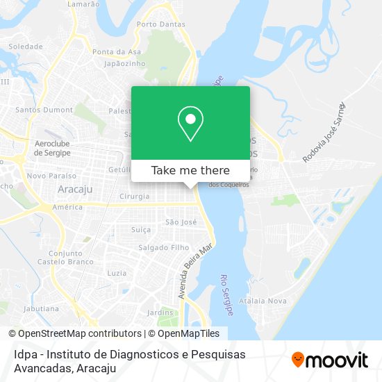 Idpa - Instituto de Diagnosticos e Pesquisas Avancadas map