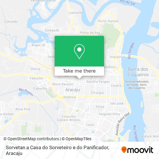 Sorvetan a Casa do Sorveteiro e do Panificador map