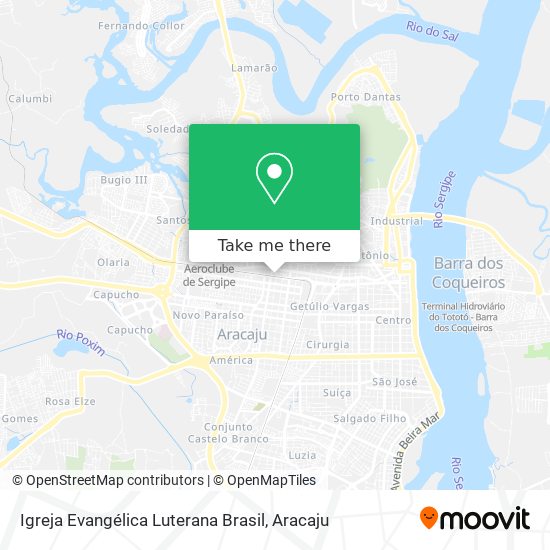 Igreja Evangélica Luterana Brasil map