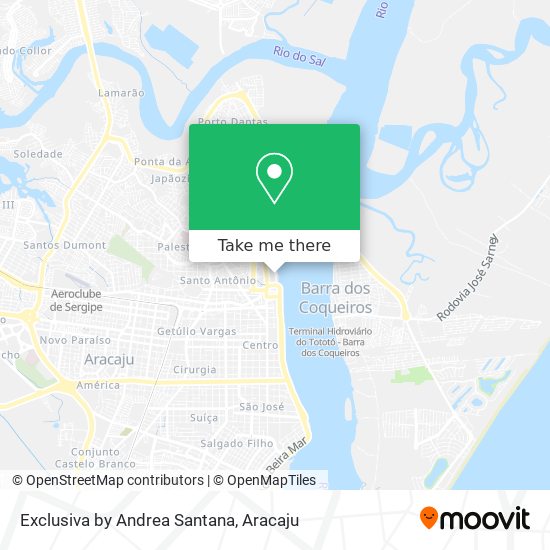 Exclusiva by Andrea Santana map