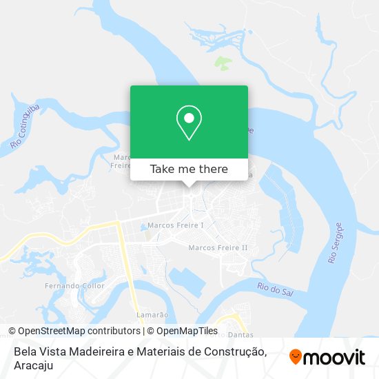 Bela Vista Madeireira e Materiais de Construção map