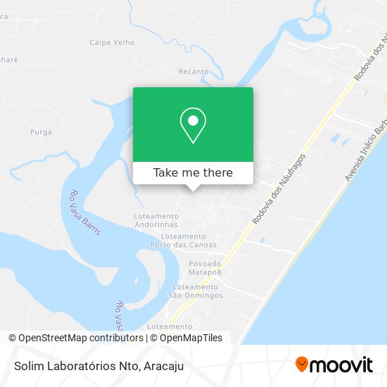 Solim Laboratórios Nto map