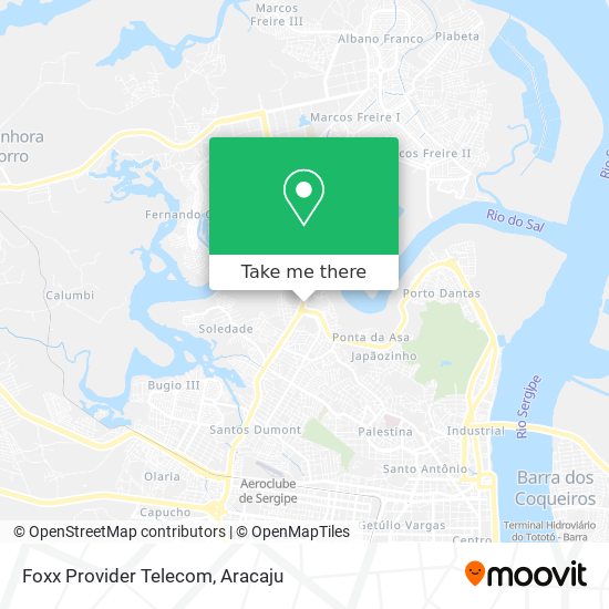 Foxx Provider Telecom map