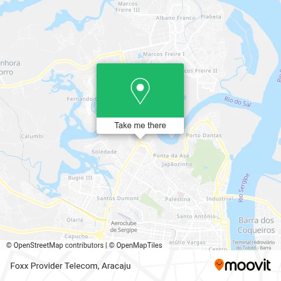 Foxx Provider Telecom map