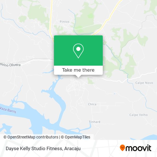 Dayse Kelly Studio Fitness map