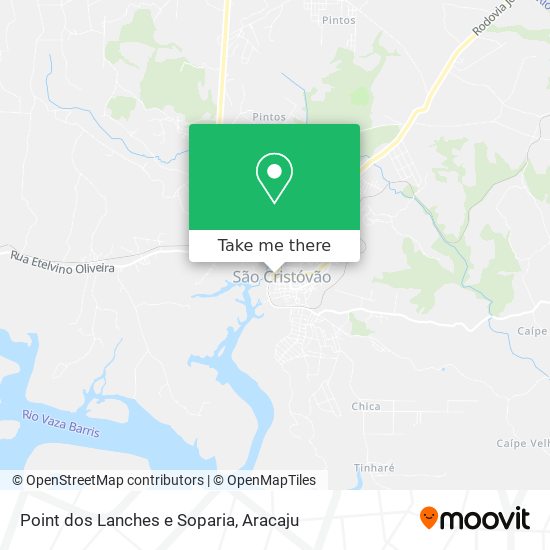 Point dos Lanches e Soparia map