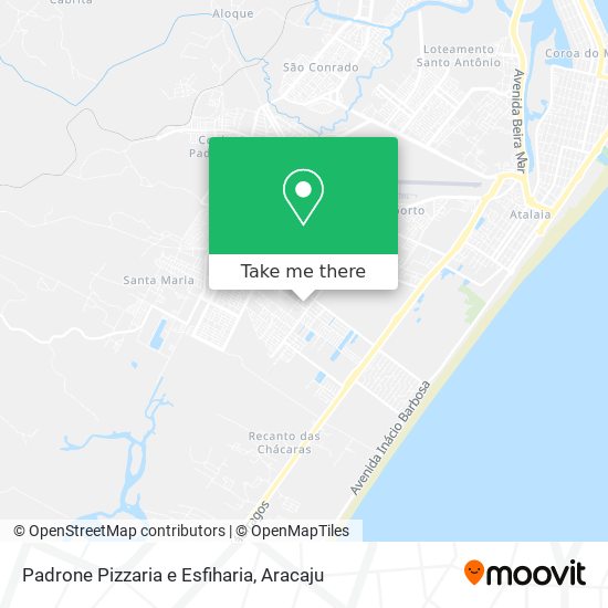 Padrone Pizzaria e Esfiharia map