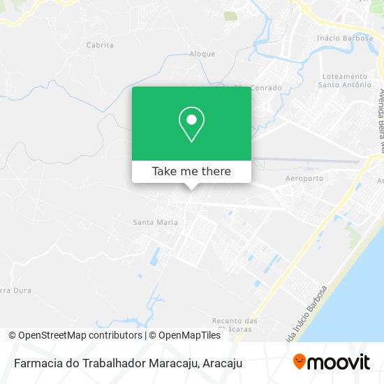 Farmacia do Trabalhador Maracaju map