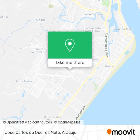 Mapa Jose Carlos de Queiroz Neto