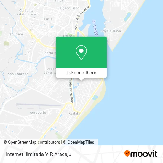 Internet Ilimitada VIP map