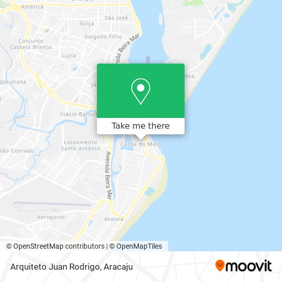 Arquiteto Juan Rodrigo map