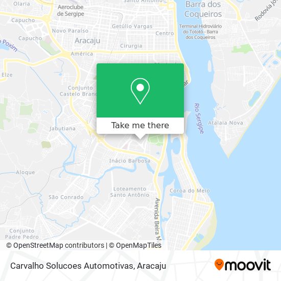 Carvalho Solucoes Automotivas map