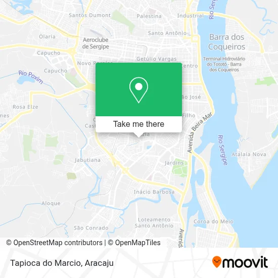 Tapioca do Marcio map