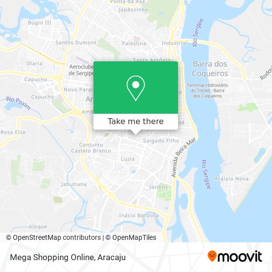 Mapa Mega Shopping Online