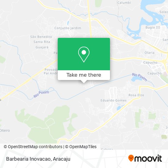 Mapa Barbearia Inovacao