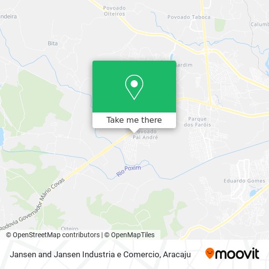 Mapa Jansen and Jansen Industria e Comercio