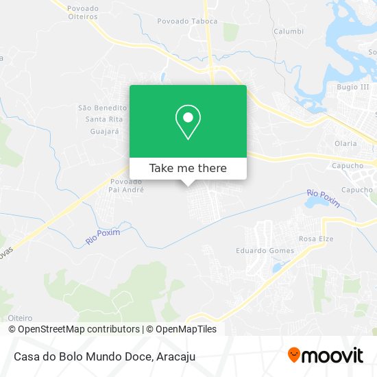 Casa do Bolo Mundo Doce map