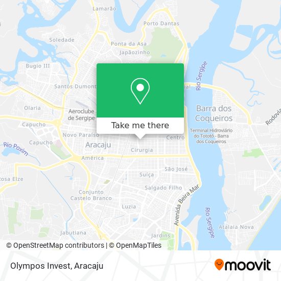 Mapa Olympos Invest
