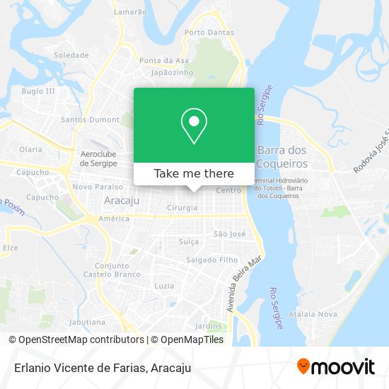Erlanio Vicente de Farias map