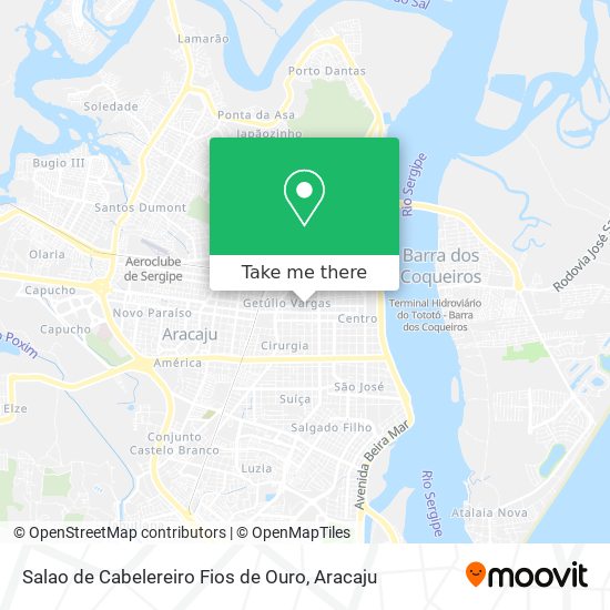 Salao de Cabelereiro Fios de Ouro map