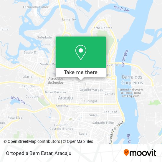 Mapa Ortopedia Bem Estar