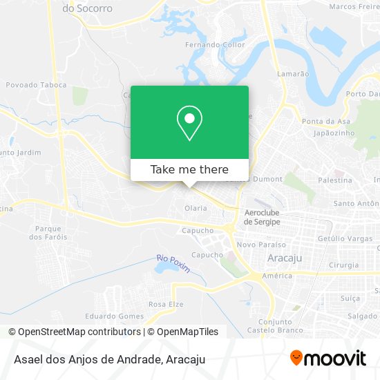 Asael dos Anjos de Andrade map