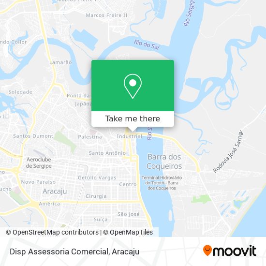 Disp Assessoria Comercial map