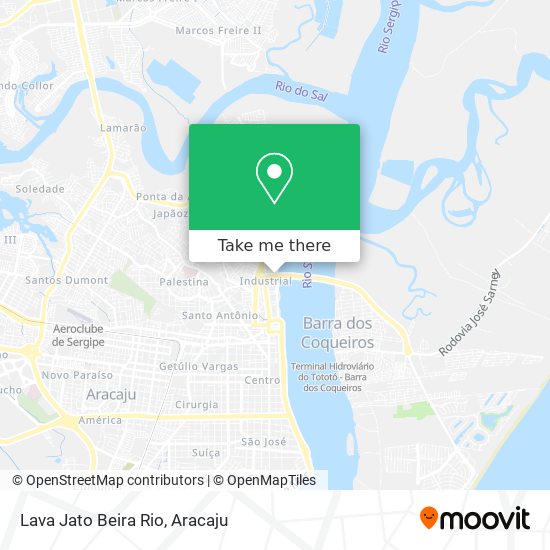 Mapa Lava Jato Beira Rio