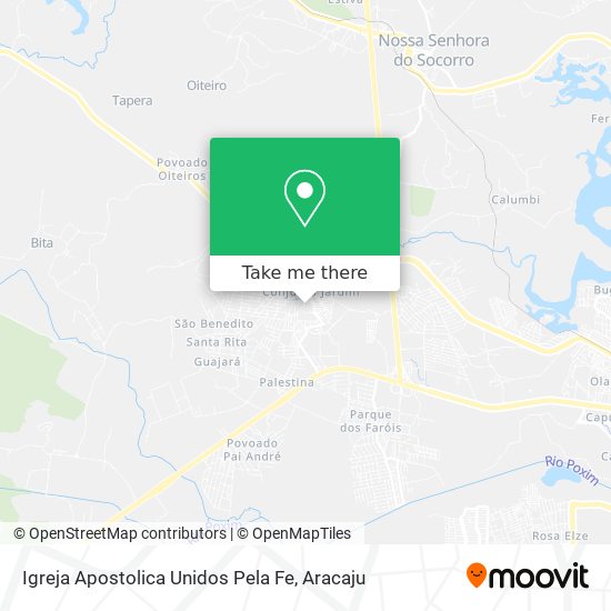 Igreja Apostolica Unidos Pela Fe map