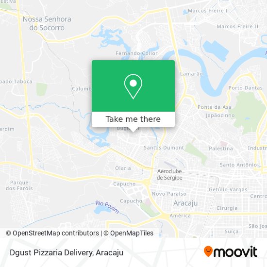 Dgust Pizzaria Delivery map