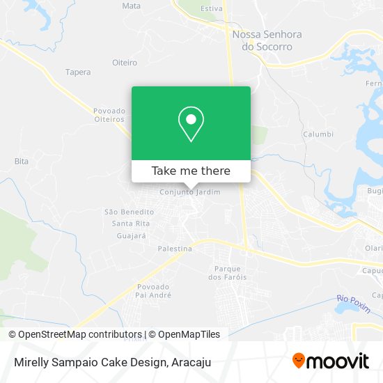 Mirelly Sampaio Cake Design map