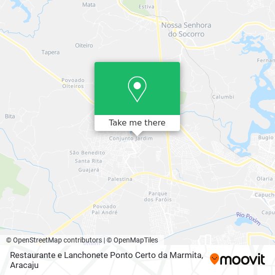 Restaurante e Lanchonete Ponto Certo da Marmita map