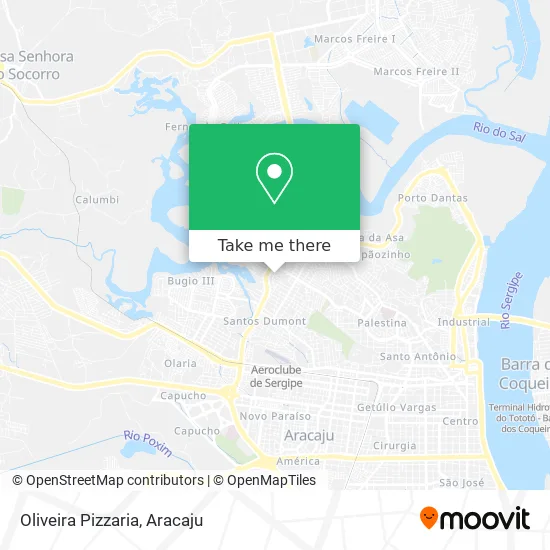 Oliveira Pizzaria map