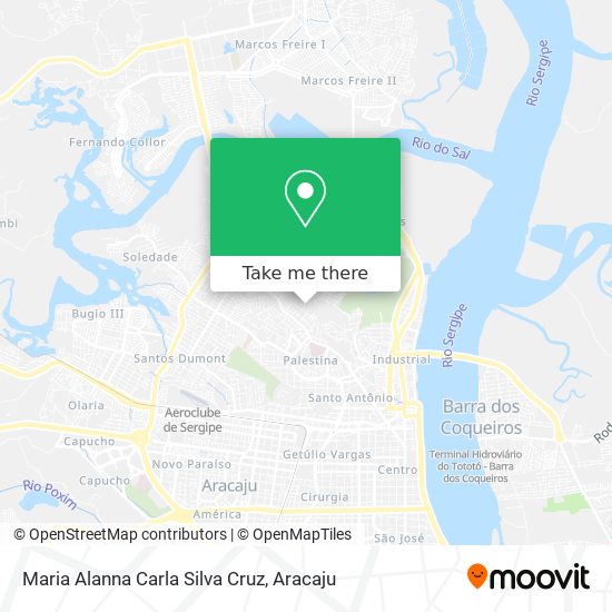 Mapa Maria Alanna Carla Silva Cruz