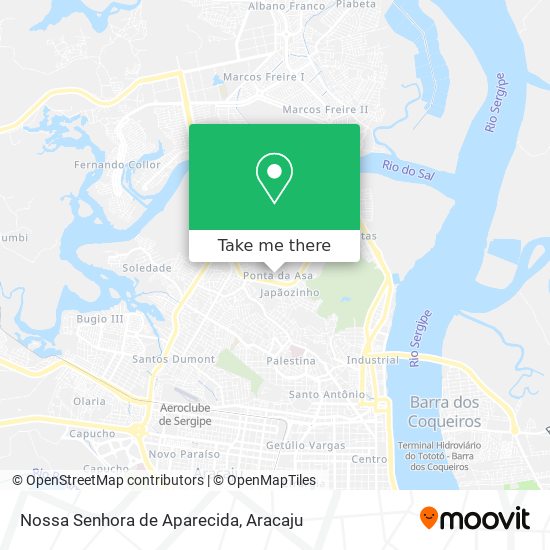 Nossa Senhora de Aparecida map