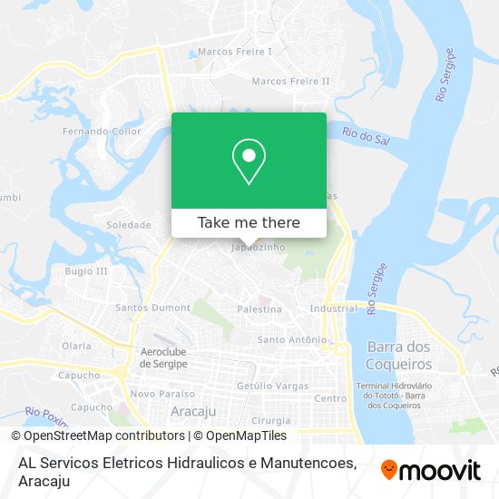 AL Servicos Eletricos Hidraulicos e Manutencoes map