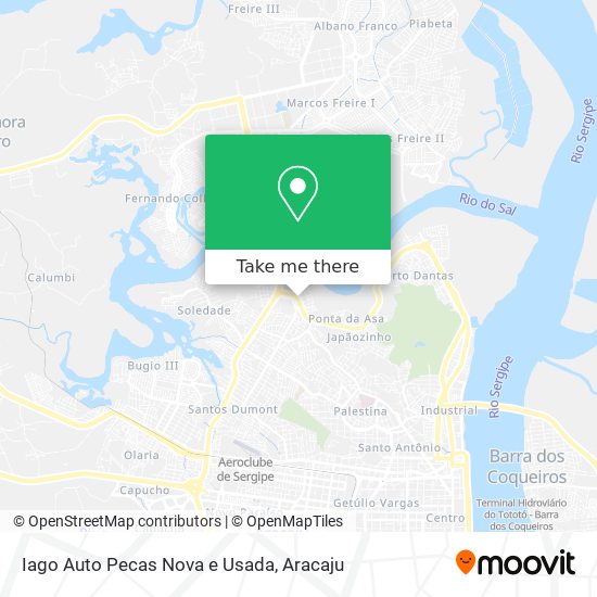 Iago Auto Pecas Nova e Usada map