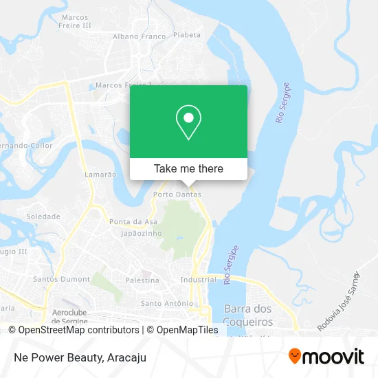 Ne Power Beauty map