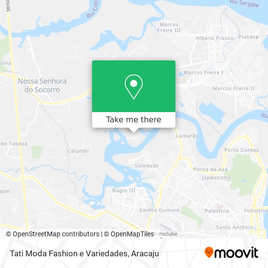 Tati Moda Fashion e Variedades map