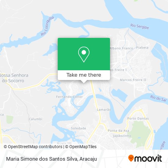 Maria Simone dos Santos Silva map