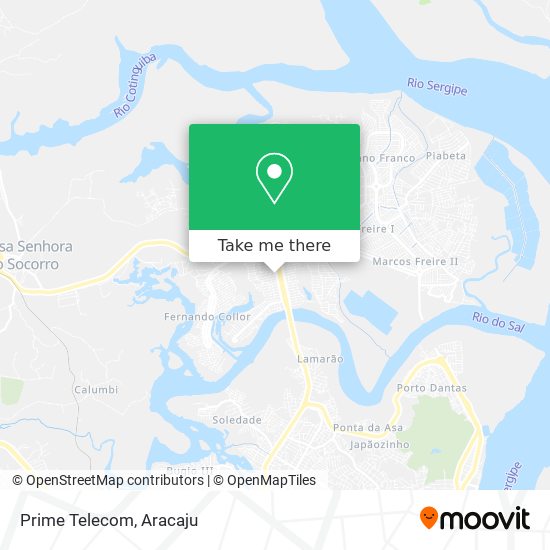 Prime Telecom map