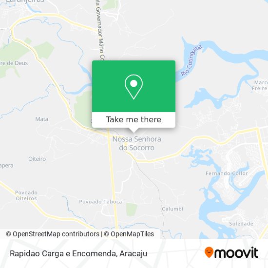 Rapidao Carga e Encomenda map