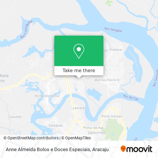 Anne Almeida Bolos e Doces Especiais map