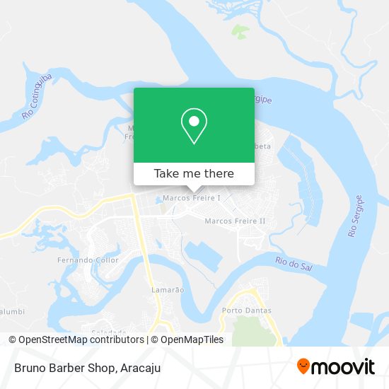 Mapa Bruno Barber Shop