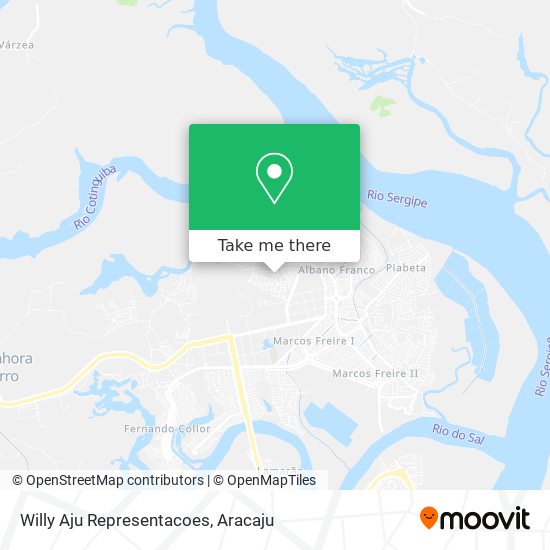 Willy Aju Representacoes map