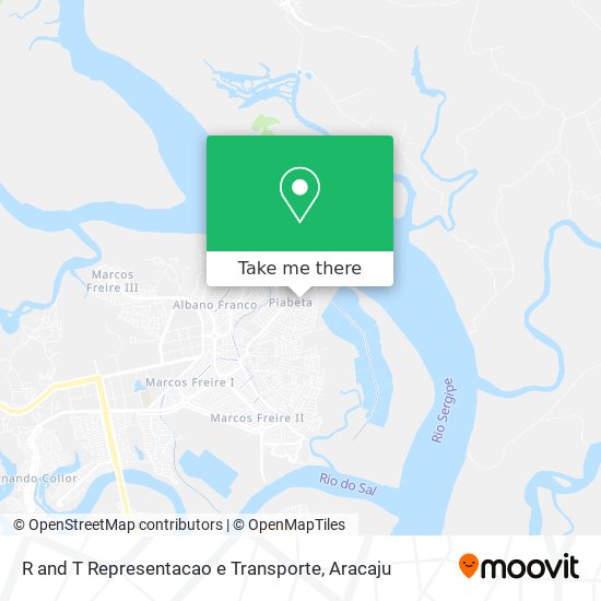 R and T Representacao e Transporte map