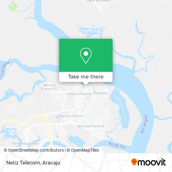 Netiz Telecom map