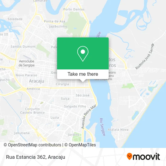 Rua Estancia 362 map